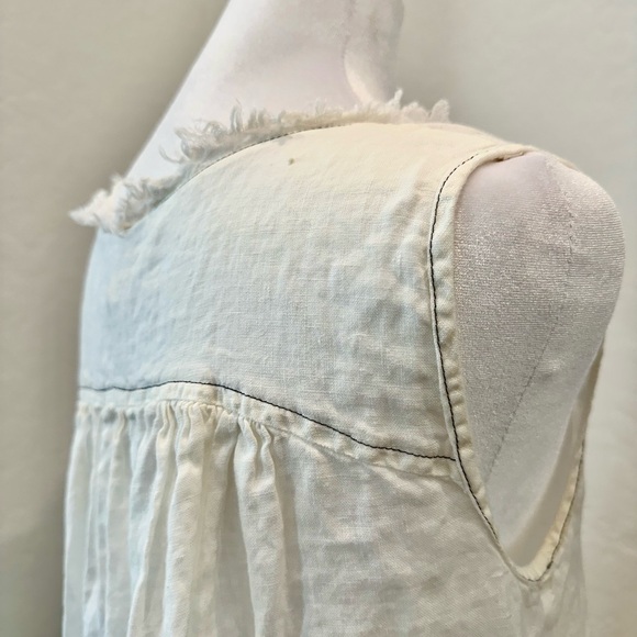 Neesh by DAR White Button-Front Sleeveless Top, Size small - Picture 5 of 11